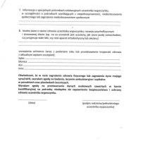Zimowisko w Zakopanem 2020 - karta kwalifikacyjna oraz informacja dla rodziców