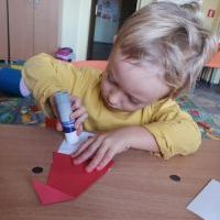 Zajęcia plastyczne w Ośrodku Kultury w Olzie