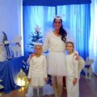 Mikołaj w Świetlicy Wiejskiej w Gorzyczkach (2)