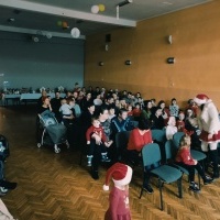 Mikołaj w Świetlicy Wiejskiej w Odrze (1)