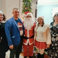 Mikołaj w Świetlicy Wiejskiej w Odrze (2)