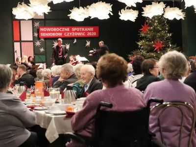 Noworoczne kolędowanie seniorów Czyżowicach