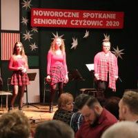 Noworoczne kolędowanie seniorów Czyżowicach