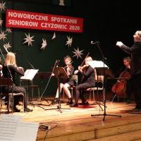 Noworoczne kolędowanie seniorów Czyżowicach