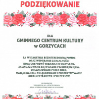 Podziękowania dla GCKG