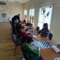 Pierwsze spotkanie szachowe na Świetlicy w Uchylsku. (5)