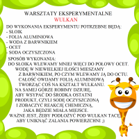 Warsztaty eksperymentalne : Wulkan (1)