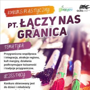 Konkurs plastyczny pt: "Łączy nas granica."