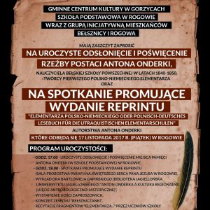 Miejsce pamięci Antona Onderki w Rogowie