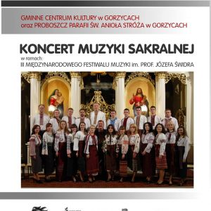 Koncert muzyki sakralnej.