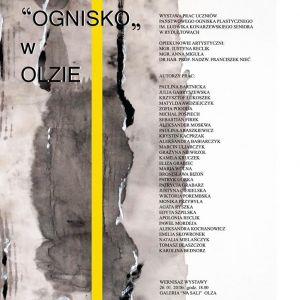 Wernisaż ''OGNISKO'' w Olzie.