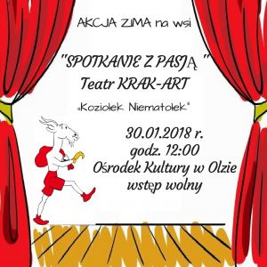 SPOTKANIE Z PASJĄ - Teatr KRAK-ART "Koziołek Niematołek"