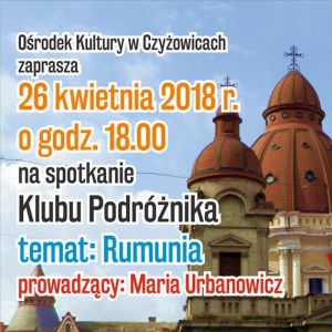 Spotkanie klubu podróżnika - Rumunia