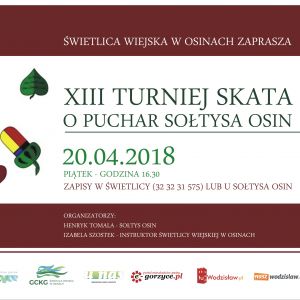 XIII TURNIEJ SKATA O PUCHAR SOŁTYSA OSIN