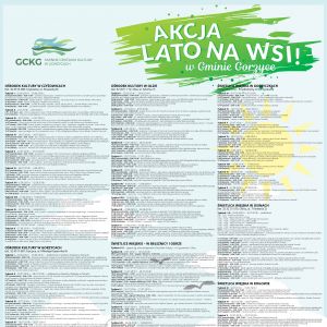 Program AKCJI "Lato na wsi" w Gminie Gorzyce